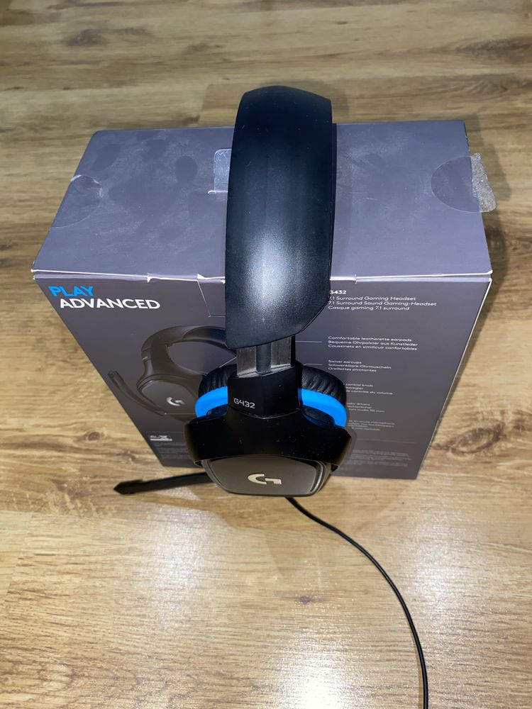 Слушалки logitech g432