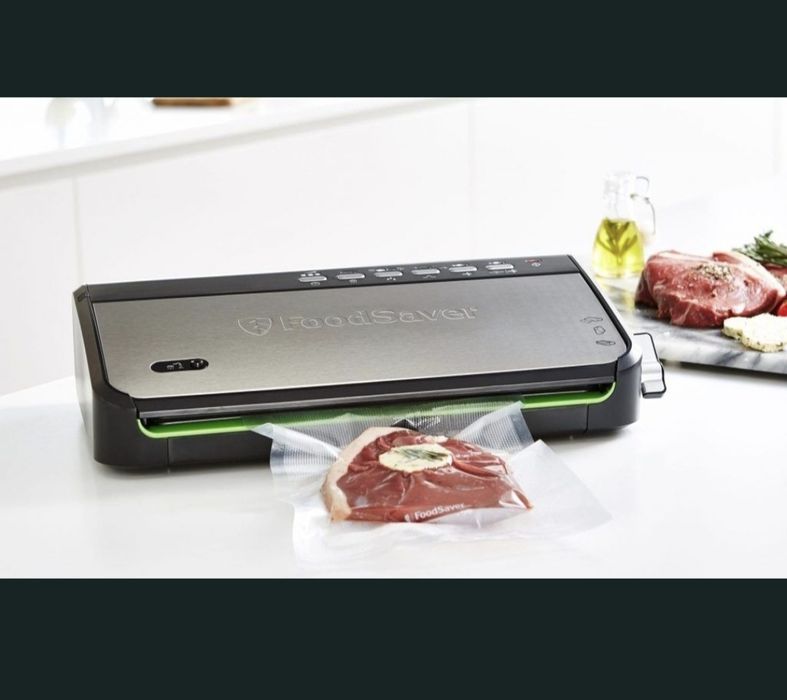 Уред за вакуумиране Foodsaver FFS005X-01, 28 см, 3 Скорости, Сребрист