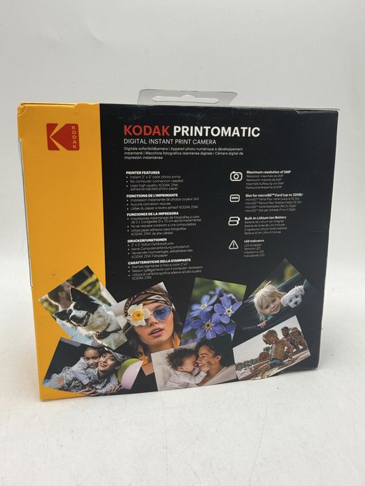 Camera Foto Instant Kodak Printomatic Produs Nou Culoare Negru III