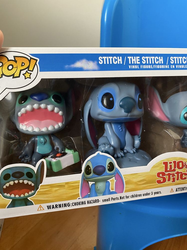 Комплект от 4 бр фигурки Стич, Stitch