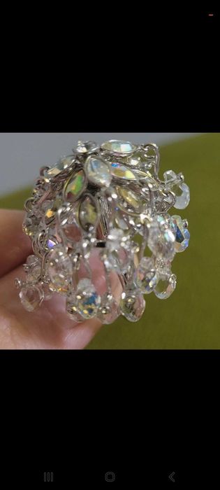 Inel cocktail Swarovski