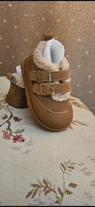 Новые детские лоферы, унисэкс,  размер 19.