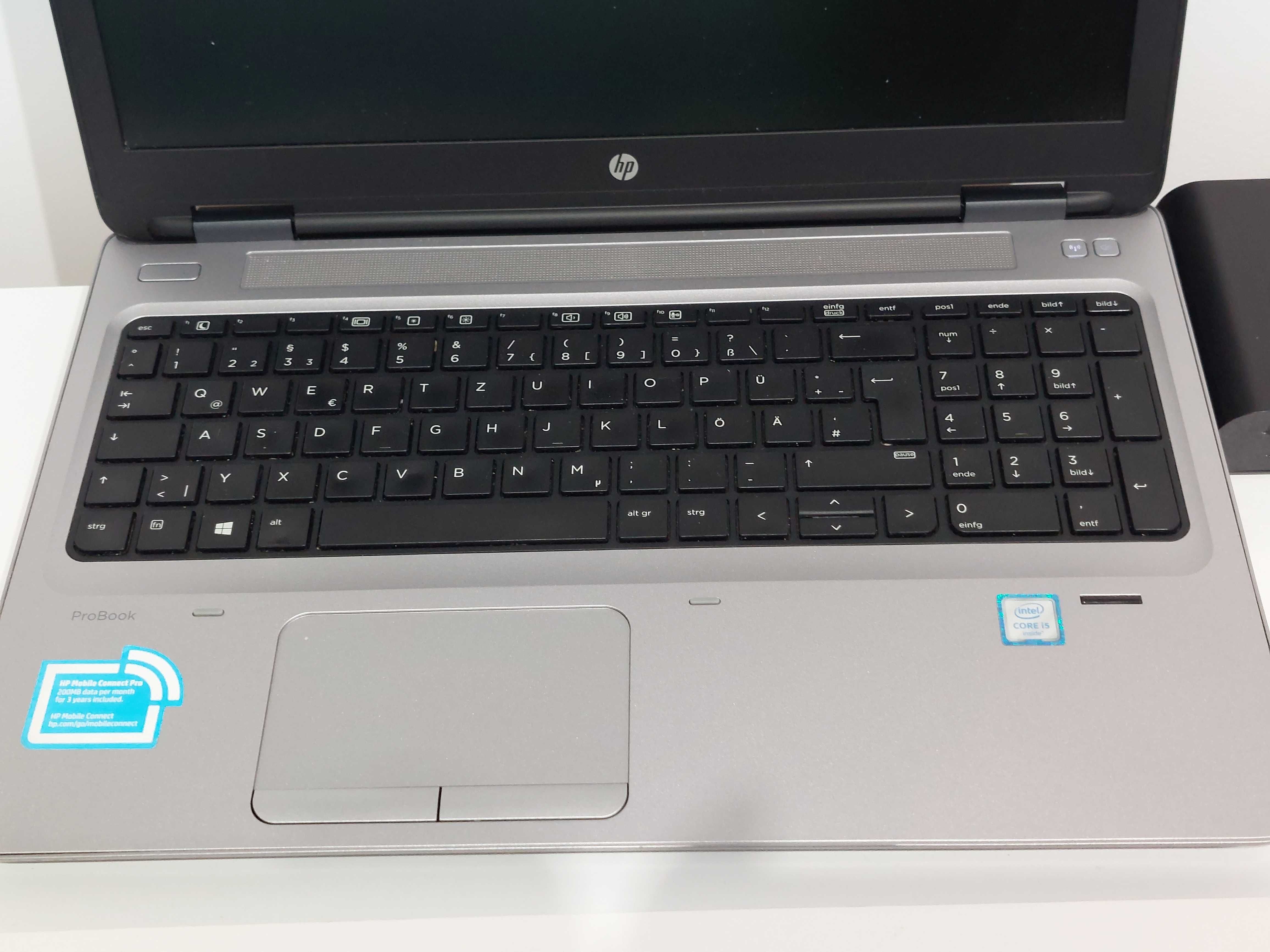 Full HD 15.6" лаптоп HP Probook 650 G2 4GB RAM, Core i5-6200u, 500GB