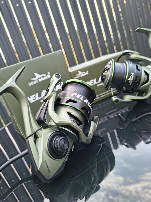 Set 2 Mulinete FL Feeder Eastshark 6000 5+1 Rulmenti New 2025