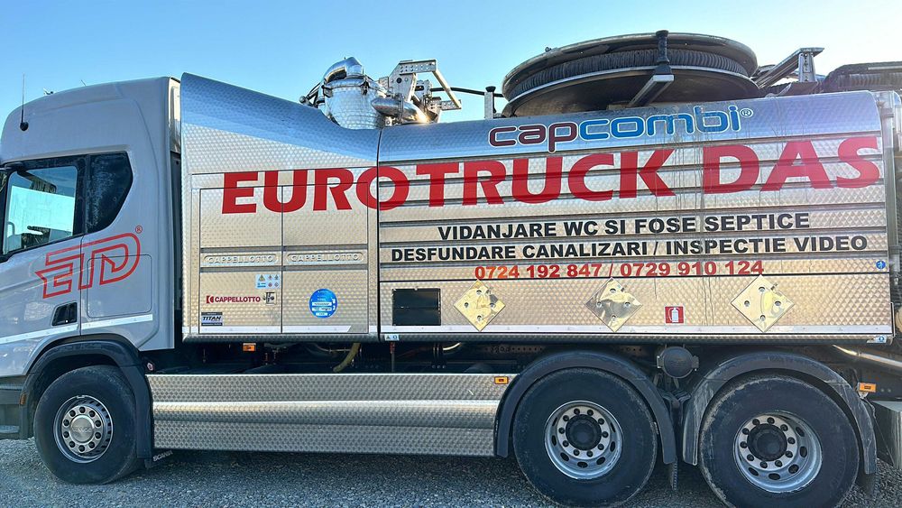 Vidanjare,desfundare canalizare,inspectie video CCTV