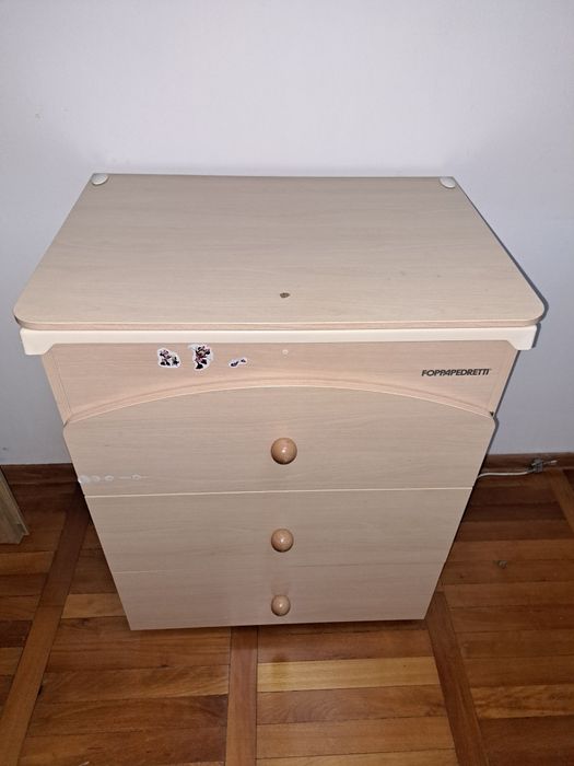 Comoda cu cadita si sertare copii/bebelusi