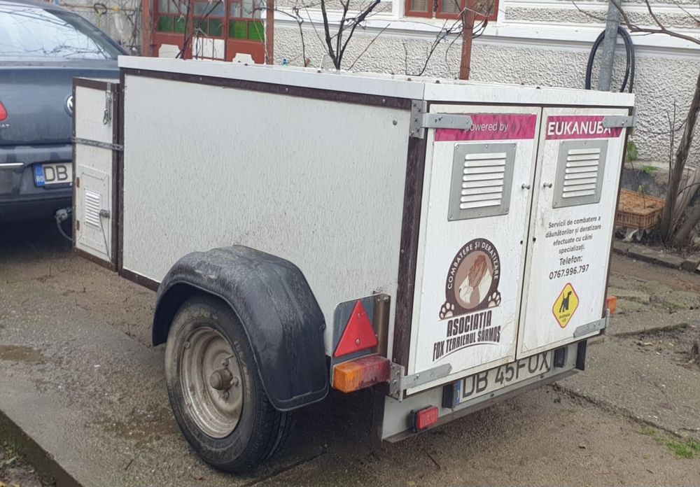 Remorcă transport câini