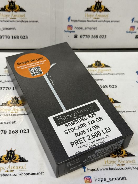 Hope Amanet P7 Samsung S25 128 Gb