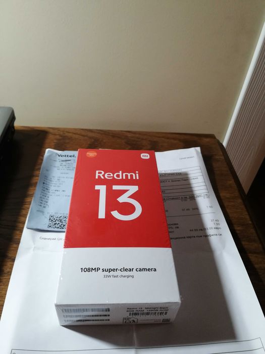 Redmi 13,108 MP super clear camera.