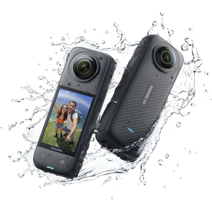 Camera video sport Insta360 X4 8K, 360°, Negru