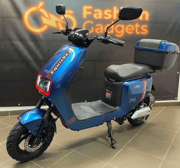 Scuter Electric EQUICKEY F6 2000W 25 km/h Autonomie 120 km FĂRĂ PERMIS