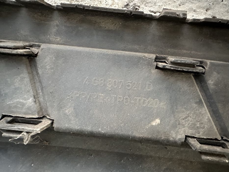 Дифузьор задна броня Audi A7 Sline 4g c7 c7.5 ауди а7 слайн