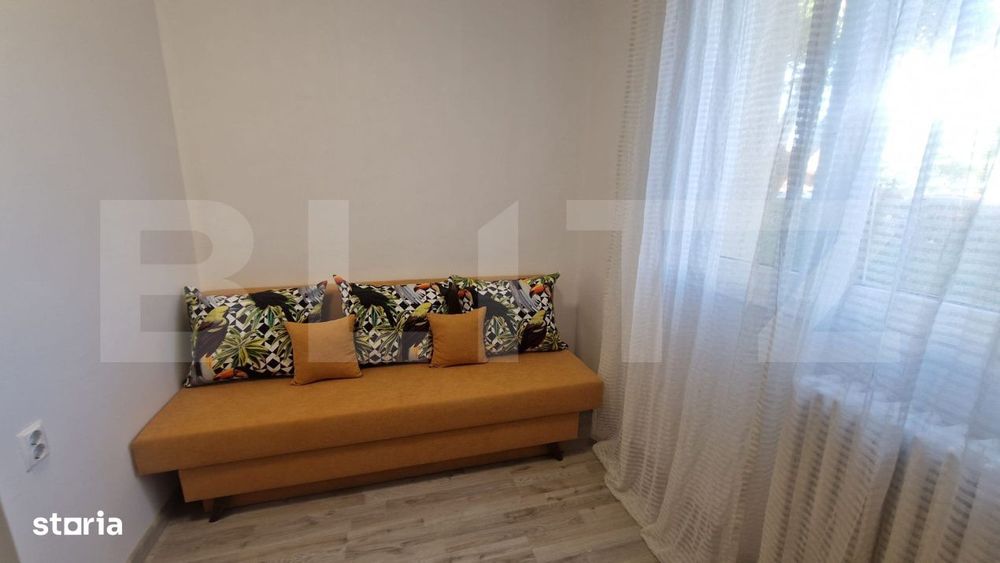 Camera de camin renovata complet, cu baie, 10 mp, zona Florilor
