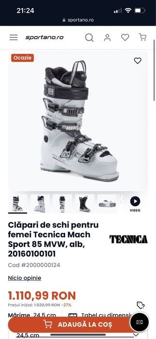 Clăpari Tecnica femei