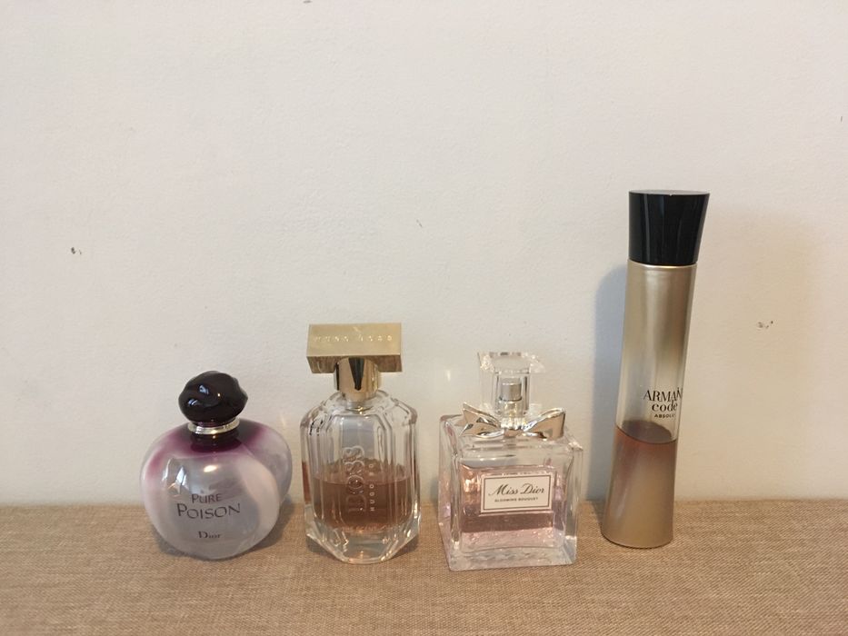 Miss Dior Pure Posion Atelier Cologne Mugler Alien Armani Hugo Boss