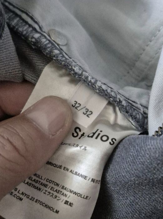 Blugi de lux Acne Studios, Bărbați - Drepti - W32/L32 - Suedia