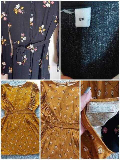 Rochii Zara si C&A  8 - 9 ani