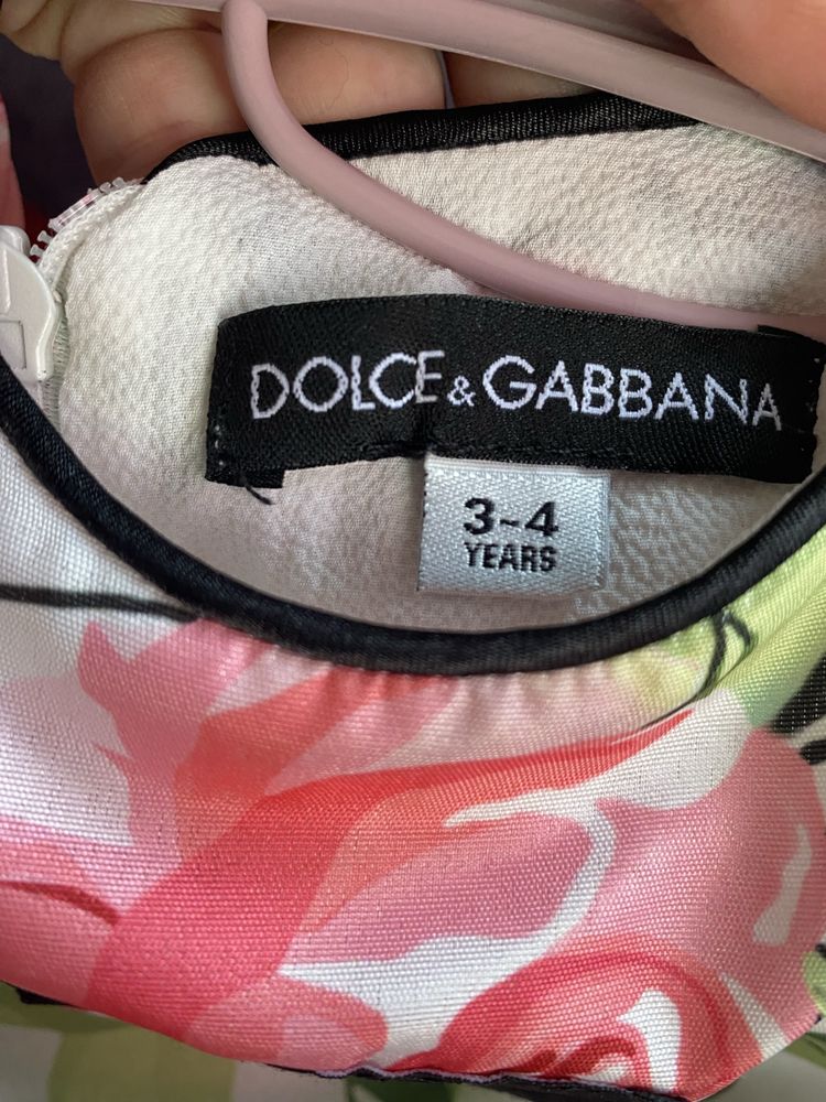 Рокля детска Dolce & Gabbana 3г