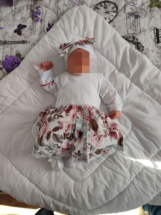 Комплект за изписване на новородено момиченце