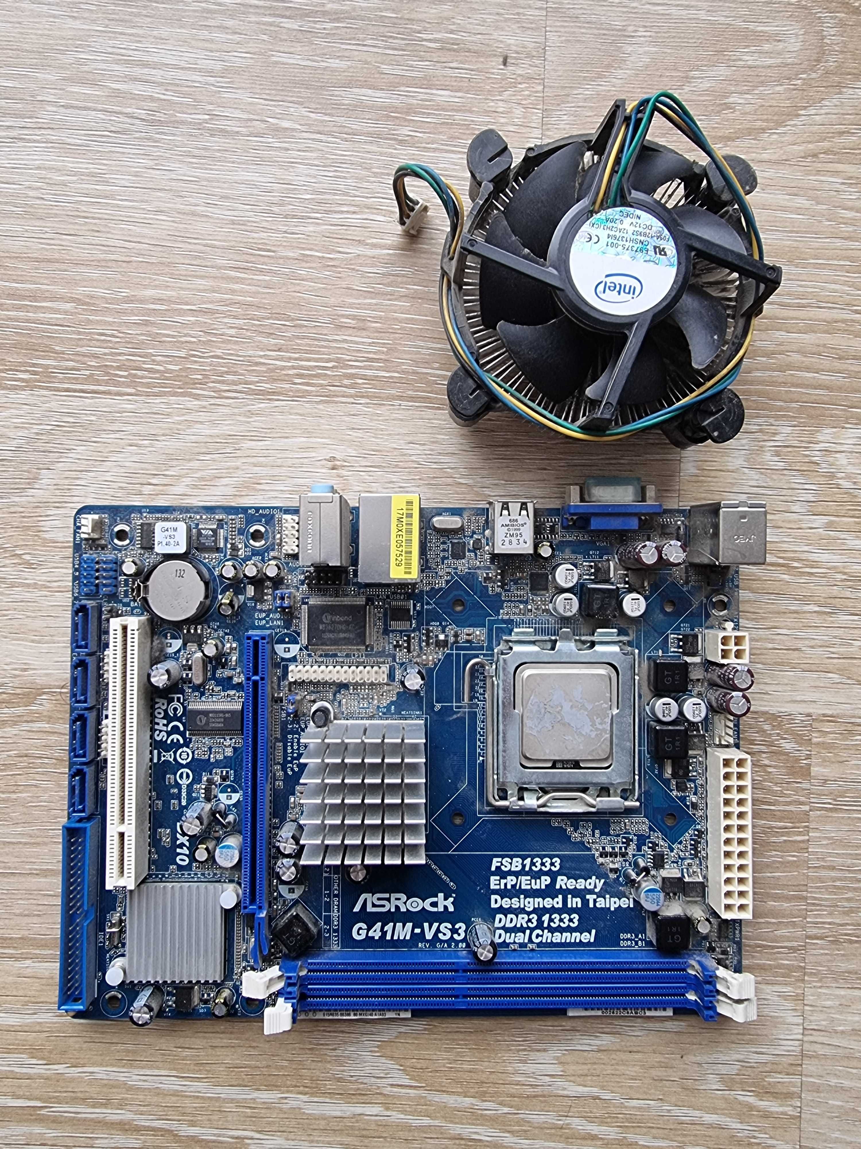 Дънна платна ASRock с процесор INTEL Pentium E5700