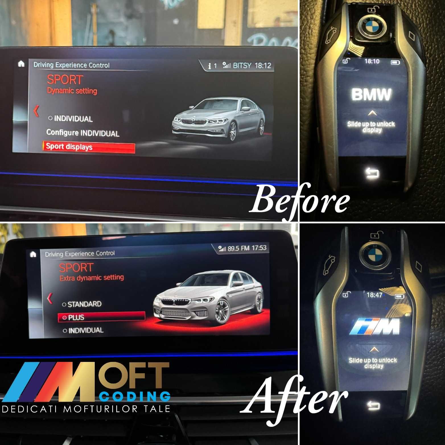 Codari BMW Carplay | Video in Motion | Actualizare Harti BMW 2025