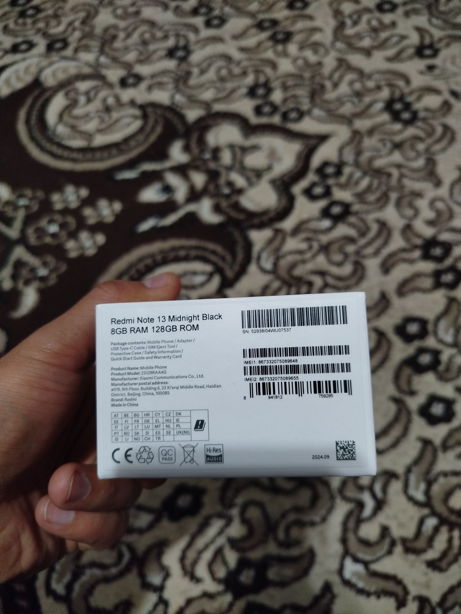 Redmi 13 note 8/128