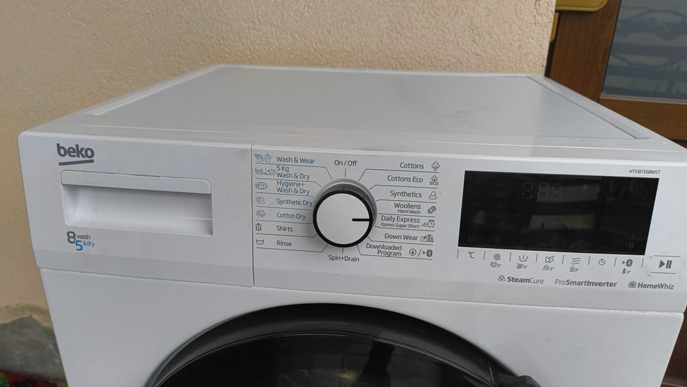 Vand masina de spălat Beko