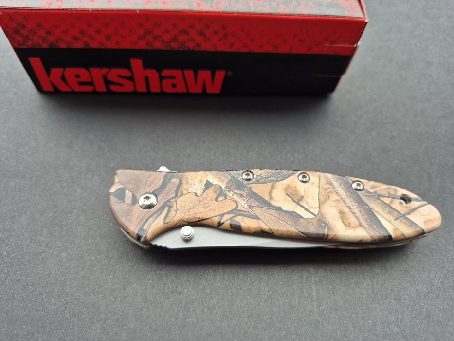 Сгъваем джобен нож Kershaw Leek Camo Assisted Flipper KS1660