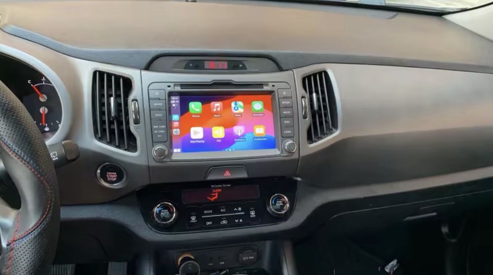Navigație dedicată cu android Kia Sportage - CarPlay  ~ Pret redus