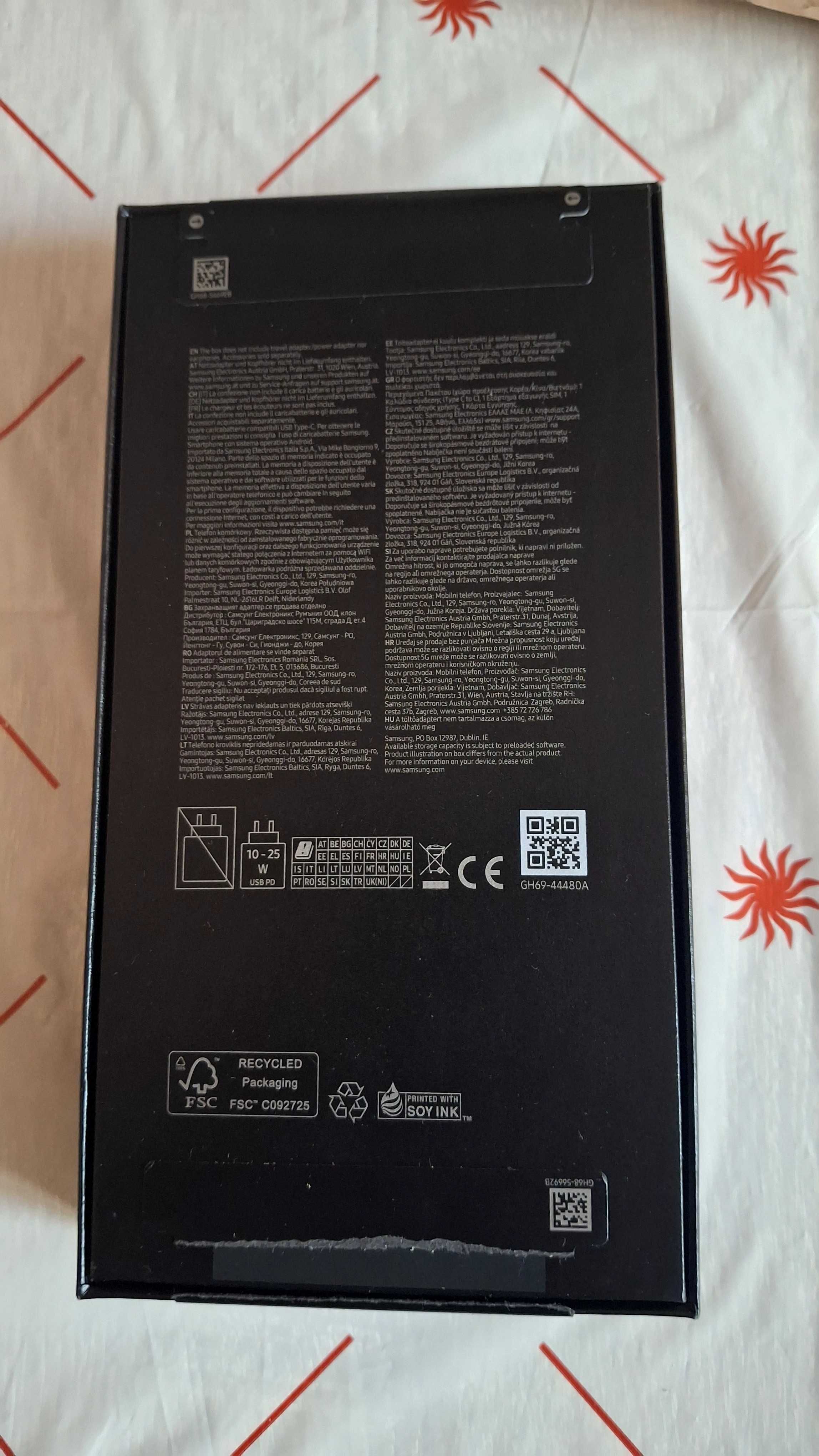 Продавам чисто нов Samsung galaxy S24 FE 5G 128GB 8RAM Graphite.