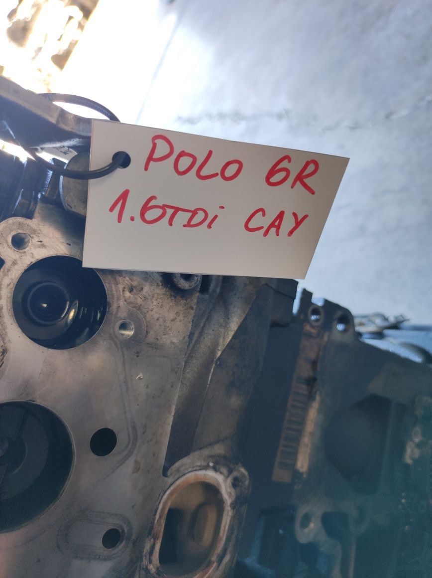 Двигател за vw polo 6R 1.6TDI / Фолксваген Поло 6Р 1.6ТДИ - CAY