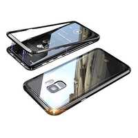 Husa Samsung S9 PLUS, Magnetica 360 grade cu sticla securizata