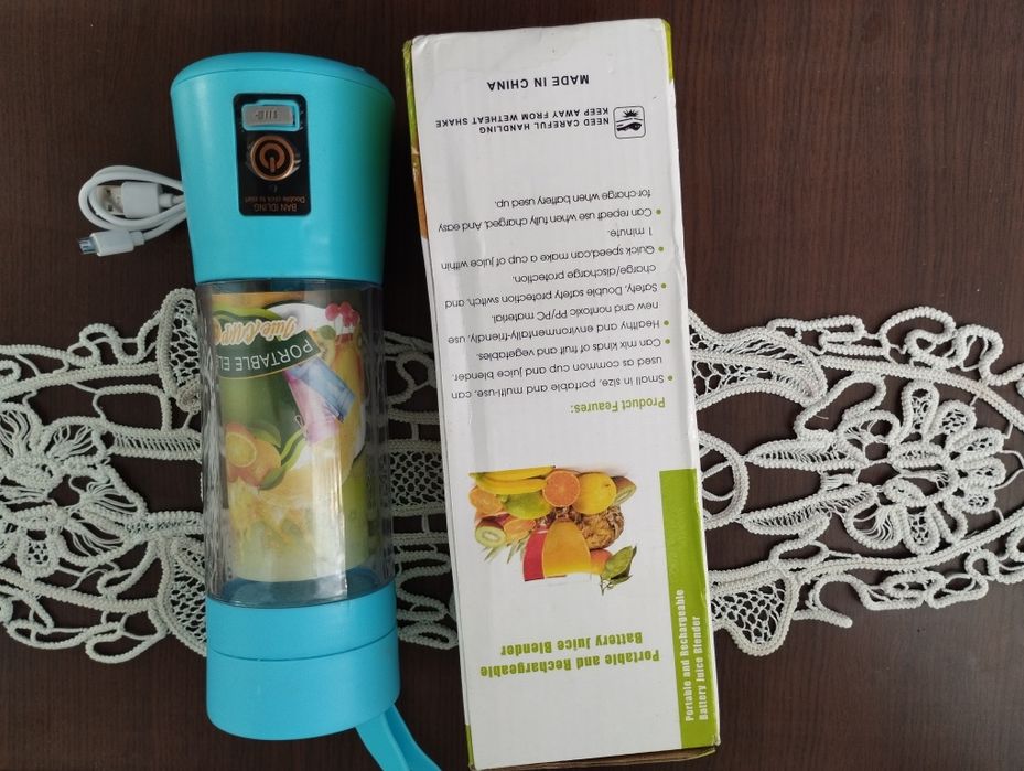 Vând blender portabil nou, nefolosit