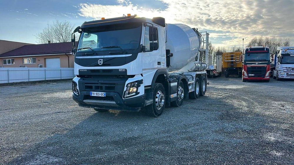 Autobetoniera Volvo FMX 460cp cu mixer Putzmeister 9 mc