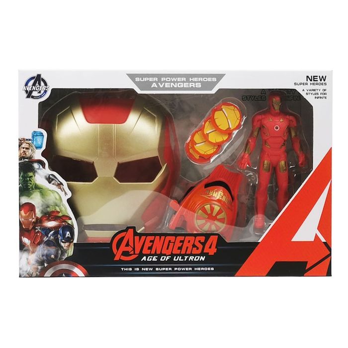 Комплект маска, С фигурка, Железния