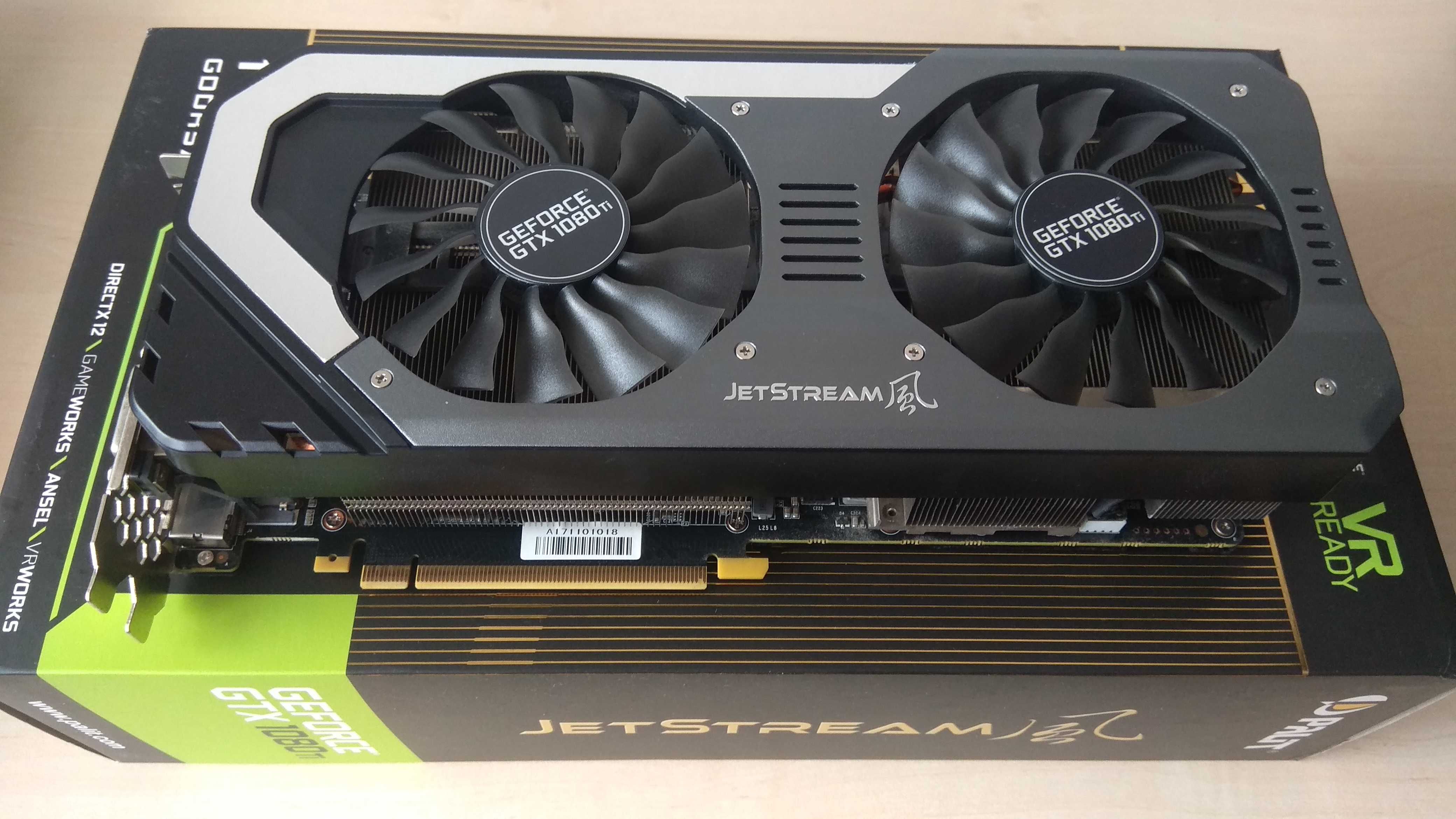 Видео Карта NVIDIA GTX 1080 Ti Palit Super JetStream 11GB GDDR5X