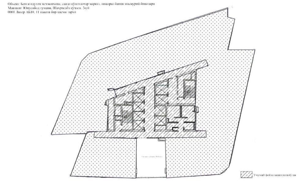 Сквер Шахрисабз Продается Нежилой