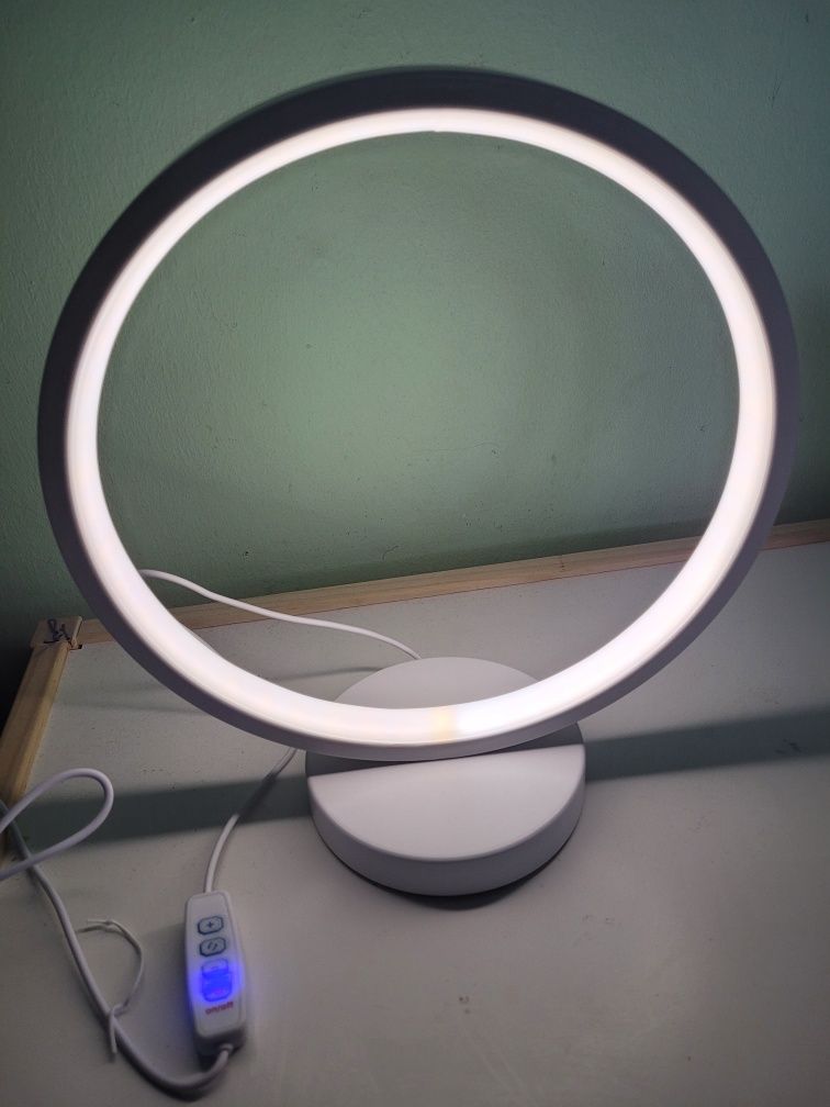 Lampa LED ambientala, diametru 25 cm, 3 tonuri de lumina