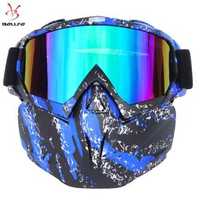 Ochelari de Ski/Snowboard/Motocross cu Protectie Faciala