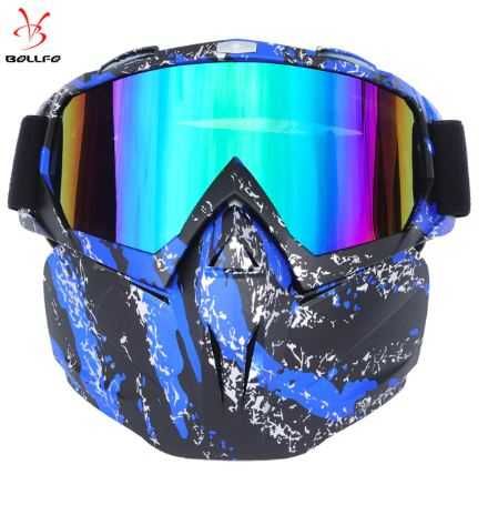 Ochelari de Ski/Snowboard/Motocross cu Protectie Faciala