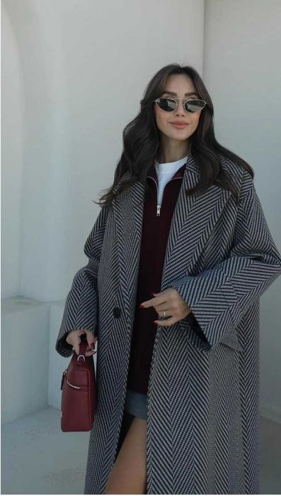 Дълго зимно палто