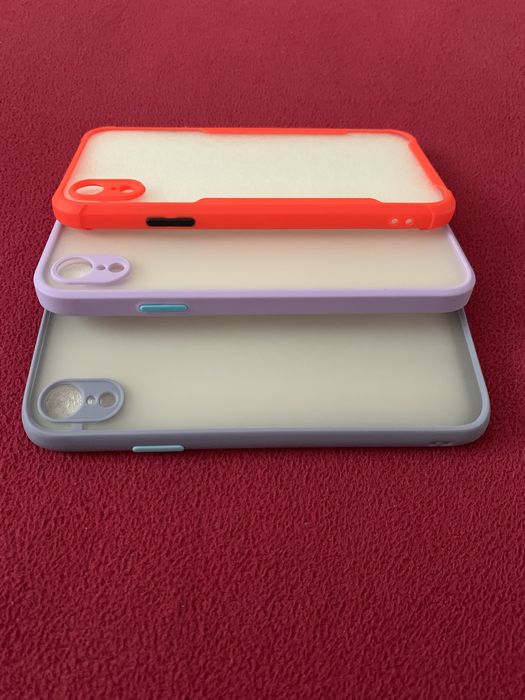 Huse iphone XR,semitransparente