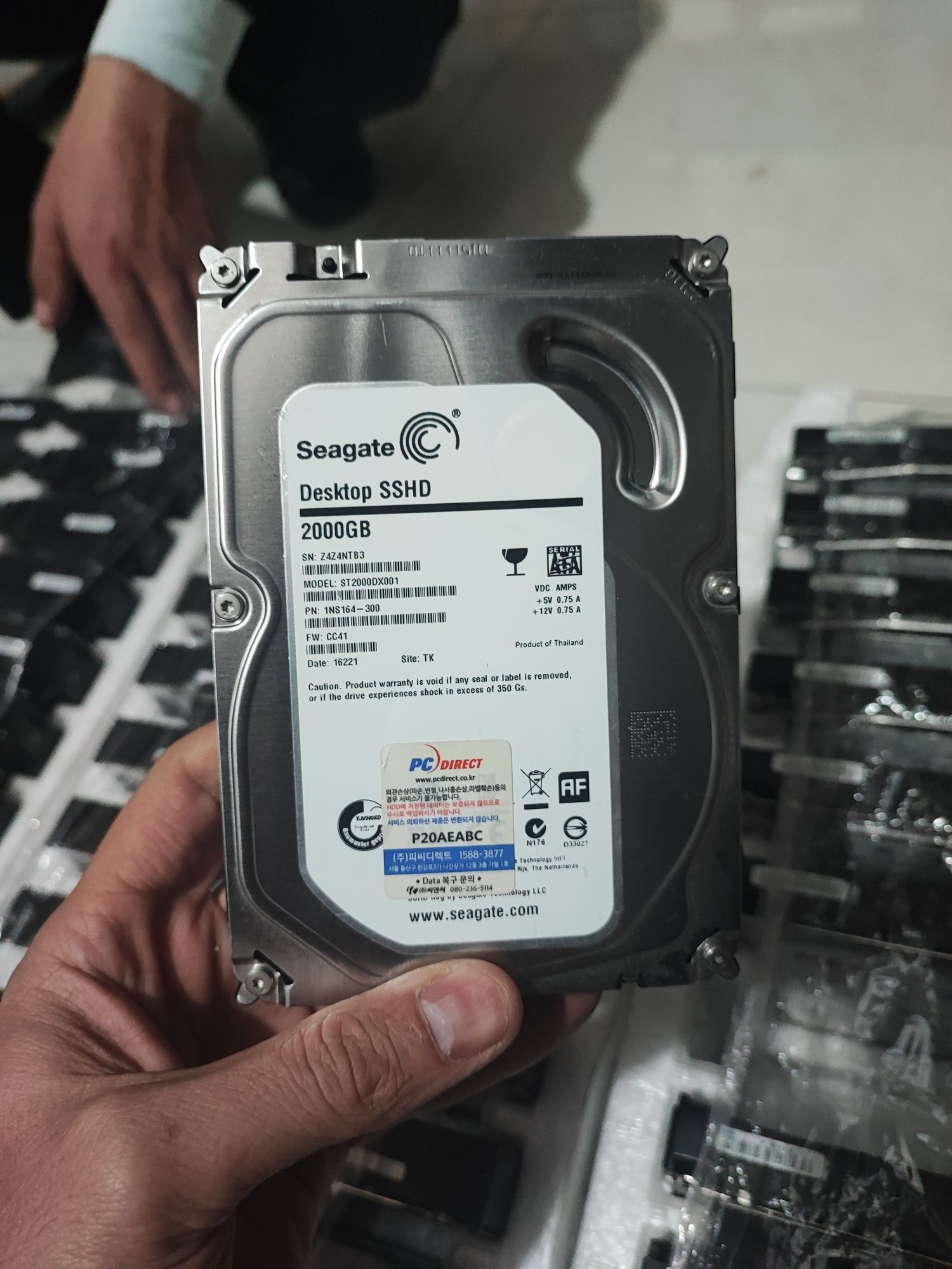 HDD Korea rabochi 100% sog'lom