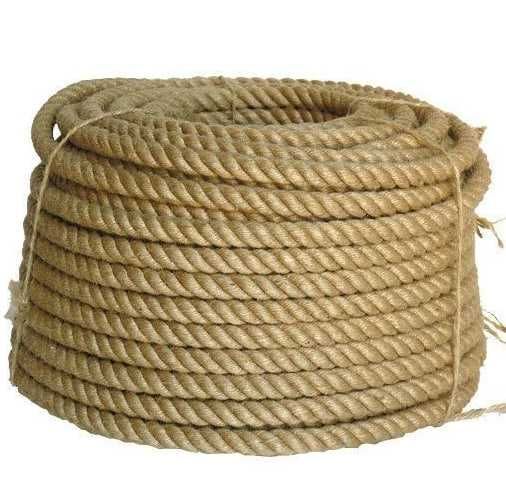 джут жут каноп аркон arqon  веревка  верёвка канат 6мм-8 мм-14мм