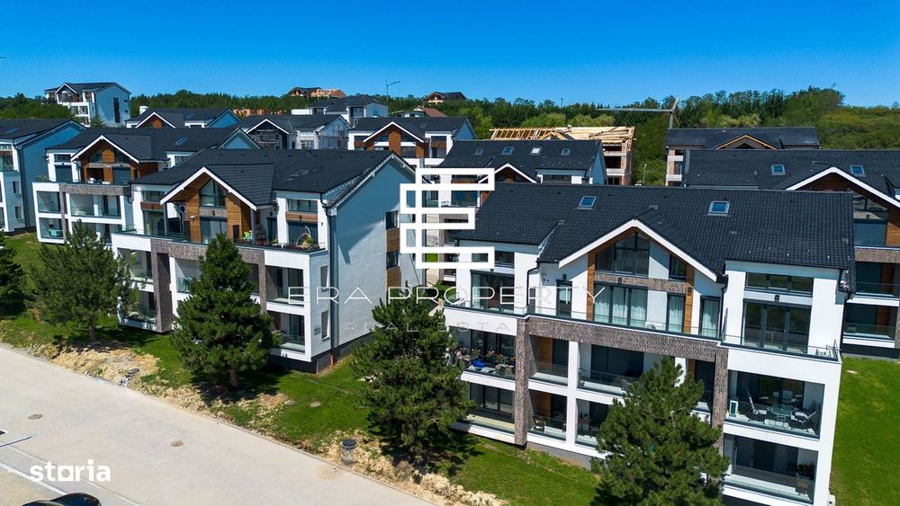 Apartament 2 camere - etaj 1- terasa 18 mp - zona Aeroport Sibiu