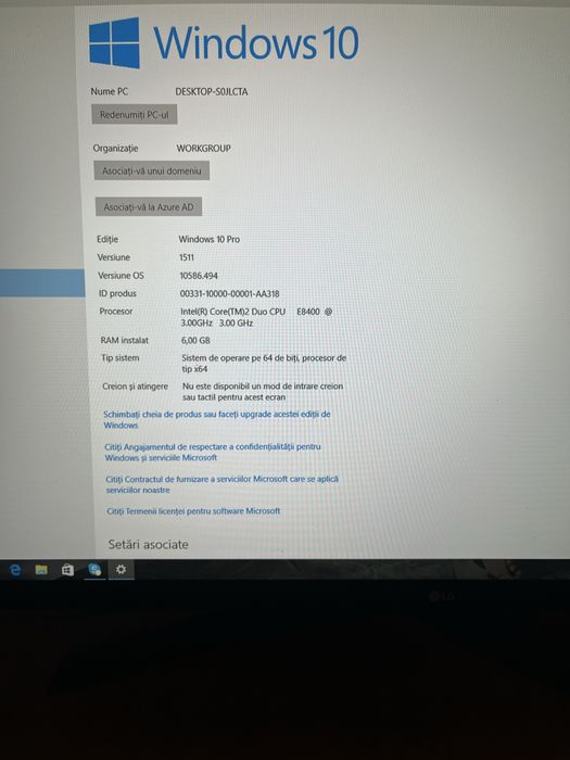 Unitate calculator LG