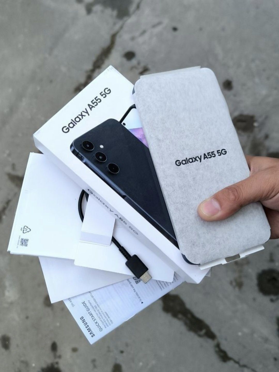 Samsung A55 black