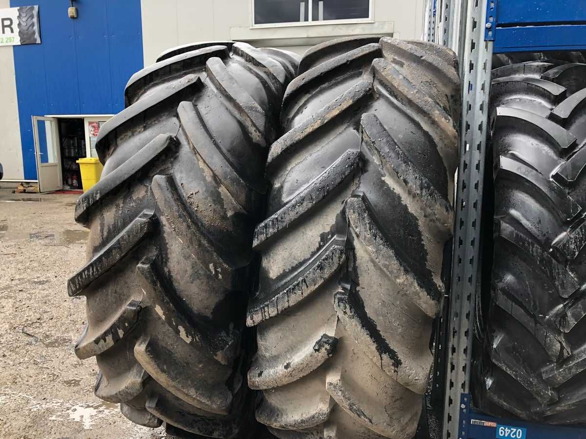 Anvelope profil mare 620/70R38 MICHELIN cu janta cauciucuri uzate