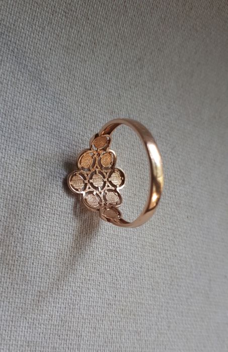 кольца красный золото 585-проба