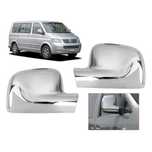 Хромирани Капаци за Огледала VW T5 2003 - 2009 / Фолксваген Т5 Хром